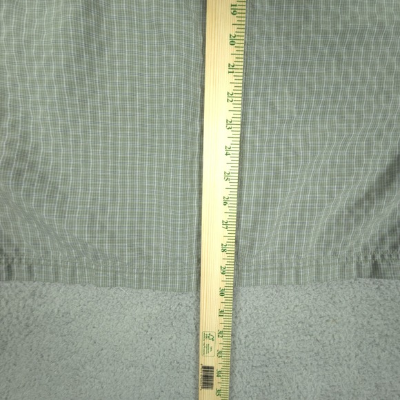 The‎ North Face Mens Large Hiking Style Green Check Short Sleeve Button Shirt - Picture 14 of 15